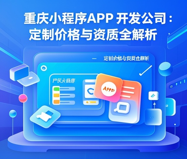 重庆小程序APP开发公司：定制价格与资质全解析