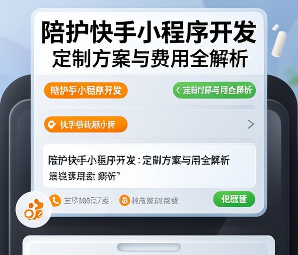 陪护快手小程序开发：定制方案与费用全解析