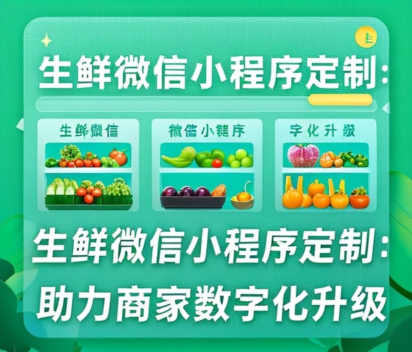 生鲜微信小程序定制：助力商家数字化升级