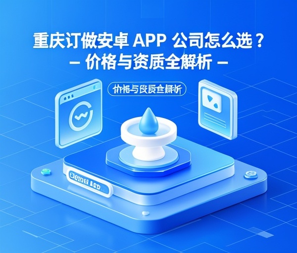 重庆订做安卓APP公司怎么选？价格与资质全解析