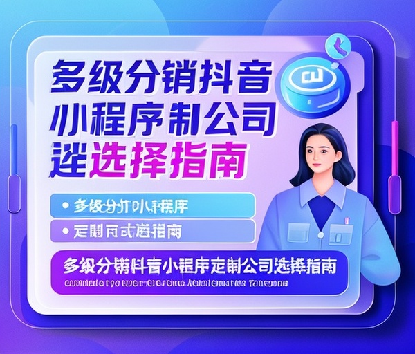多级分销抖音小程序定制公司选择指南
