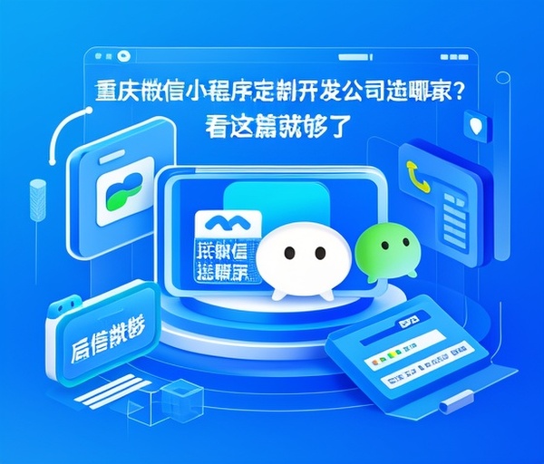 重庆微信小程序定制开发公司选哪家?看这篇就够了