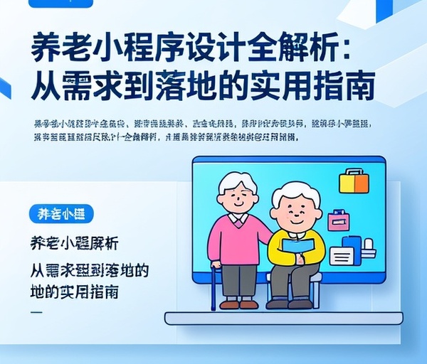 养老小程序设计全解析：从需求到落地的实用指南